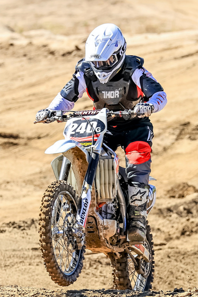 Photo of Bill on Dirt bike